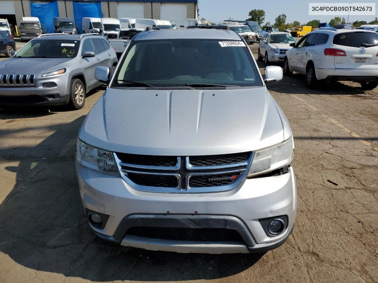 2013 Dodge Journey Sxt VIN: 3C4PDCBG9DT542673 Lot: 71268654