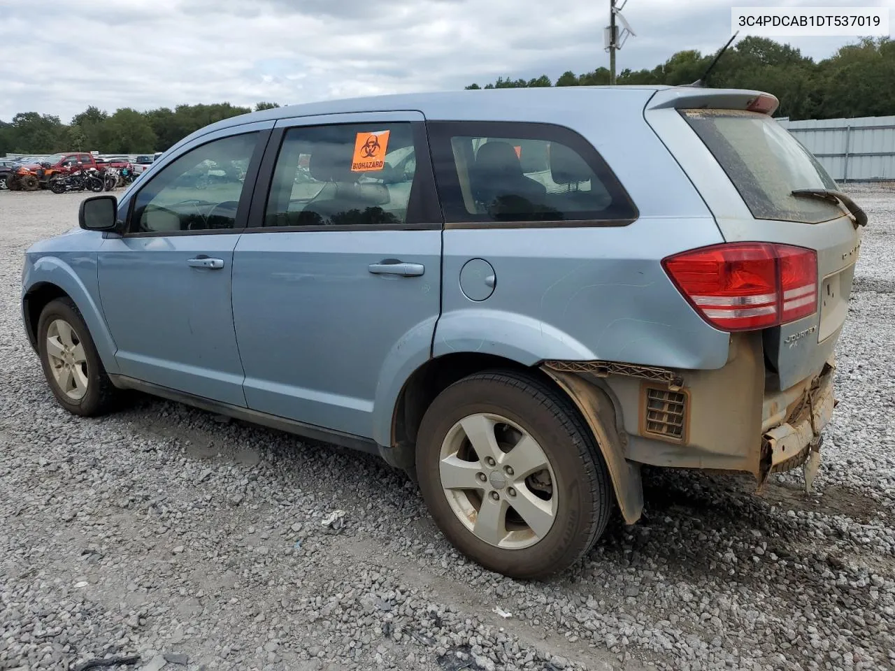 2013 Dodge Journey Se VIN: 3C4PDCAB1DT537019 Lot: 71484424