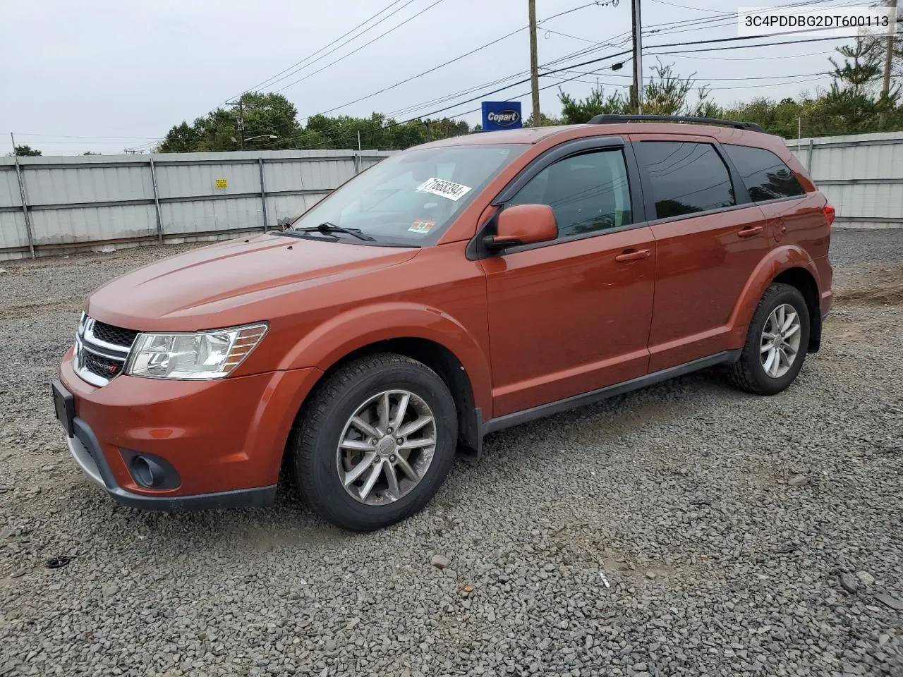 3C4PDDBG2DT600113 2013 Dodge Journey Sxt