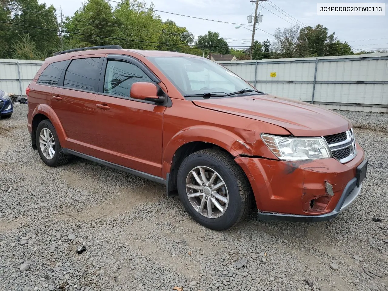 2013 Dodge Journey Sxt VIN: 3C4PDDBG2DT600113 Lot: 71668394