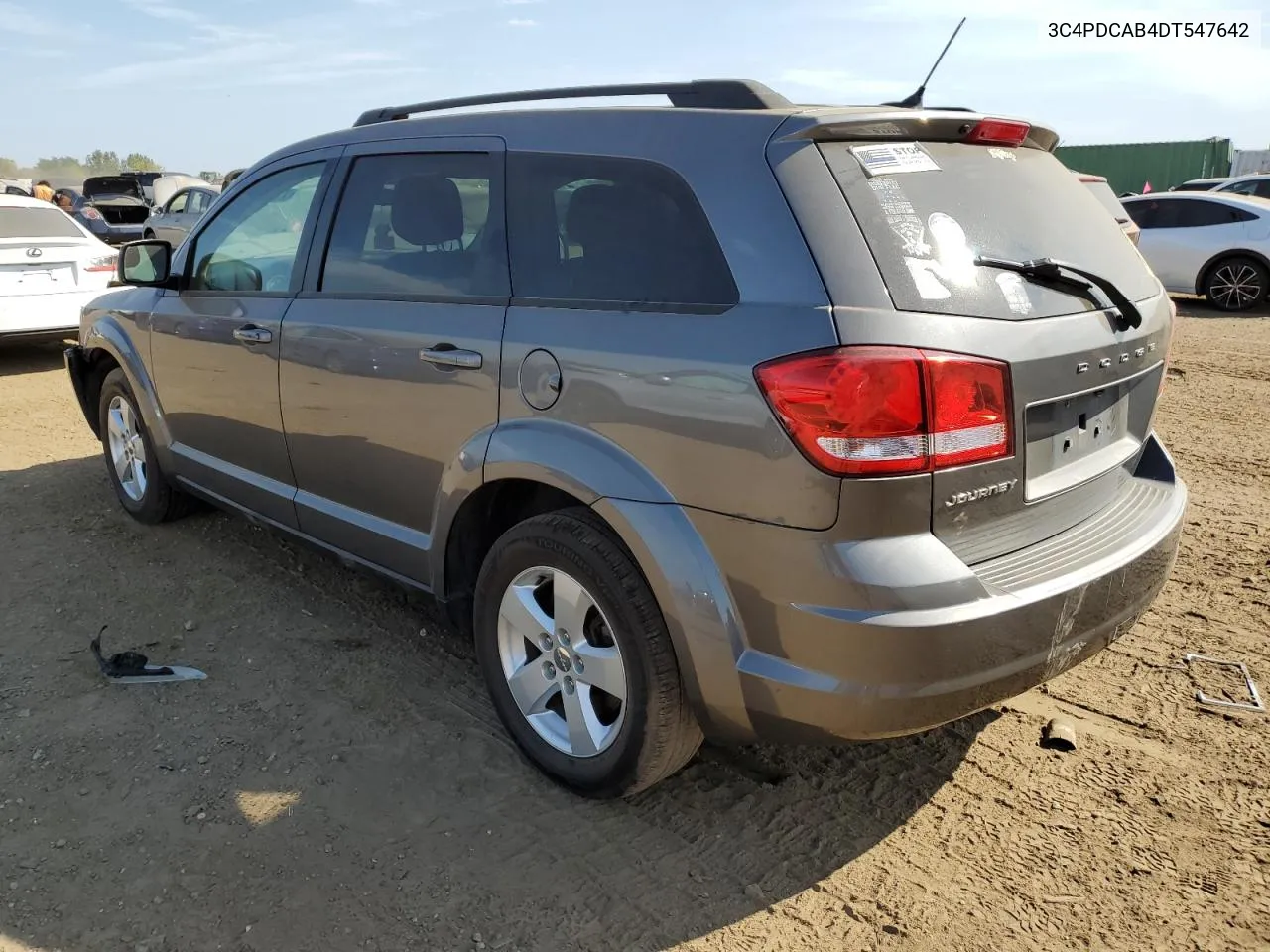 2013 Dodge Journey Se VIN: 3C4PDCAB4DT547642 Lot: 71752114