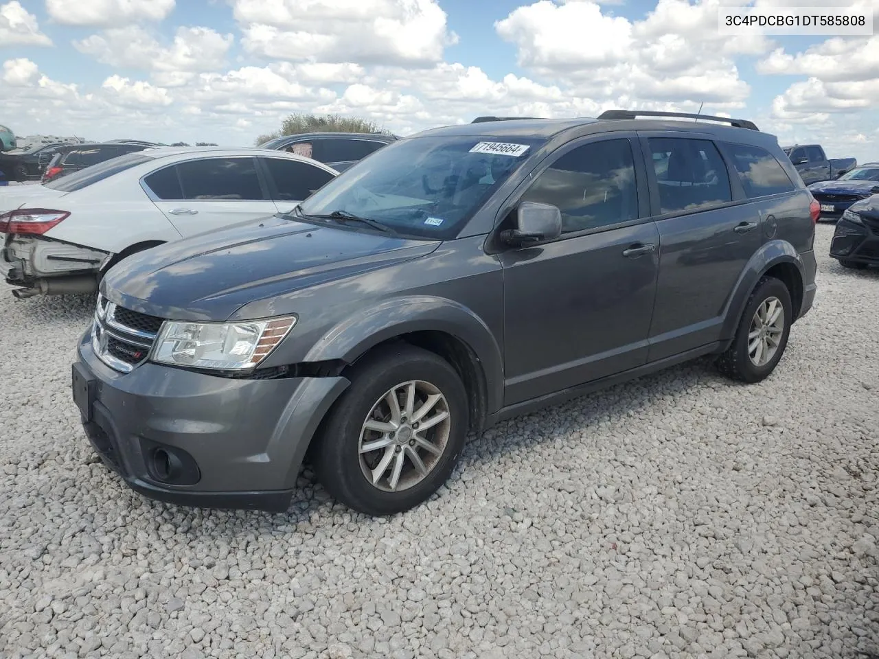 2013 Dodge Journey Sxt VIN: 3C4PDCBG1DT585808 Lot: 71945664