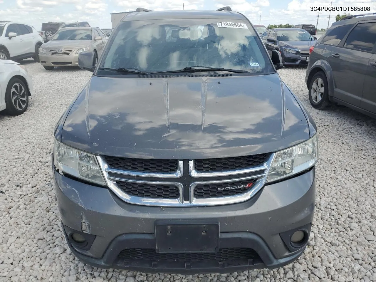 2013 Dodge Journey Sxt VIN: 3C4PDCBG1DT585808 Lot: 71945664