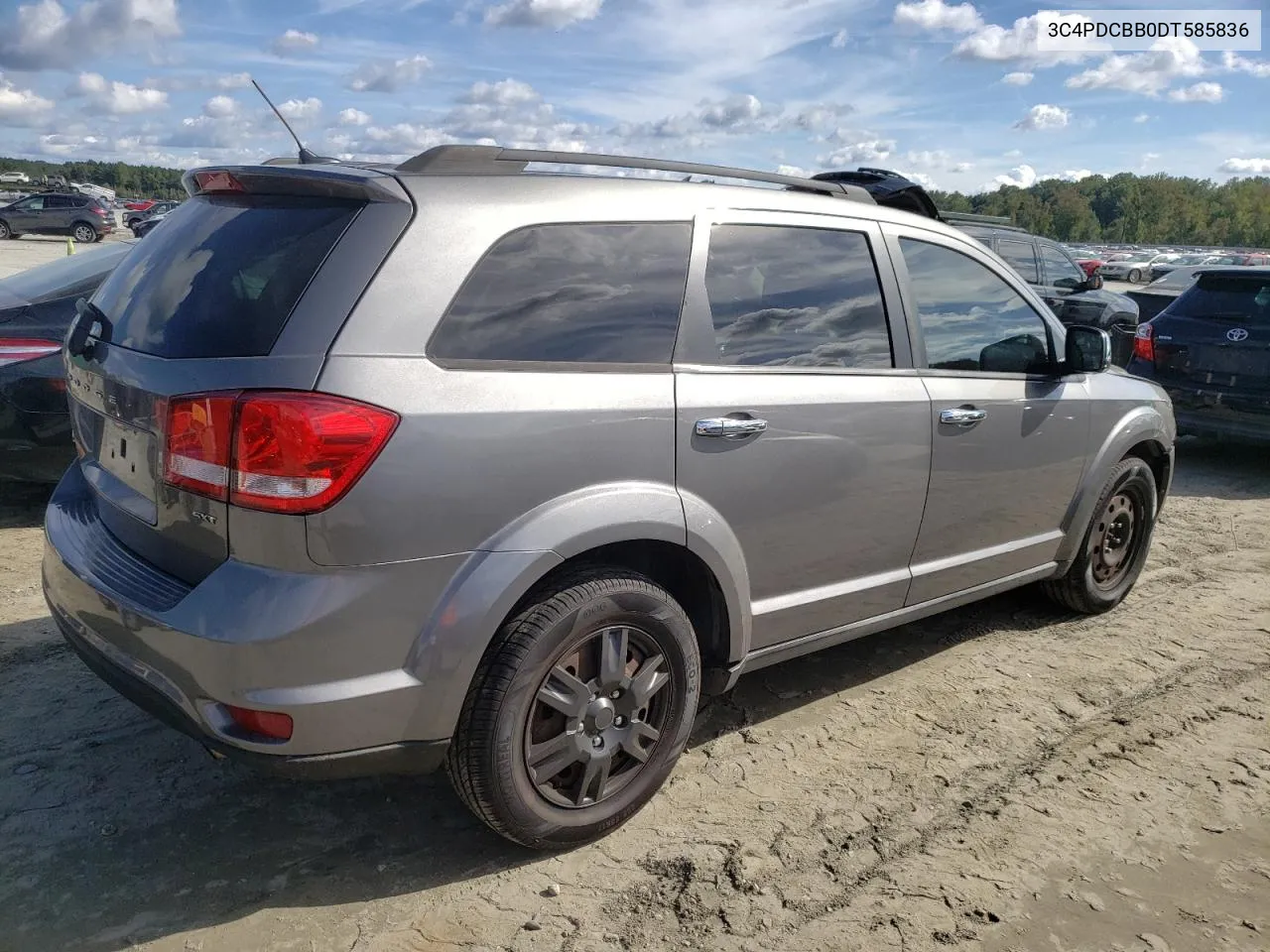 2013 Dodge Journey Sxt VIN: 3C4PDCBB0DT585836 Lot: 72245004