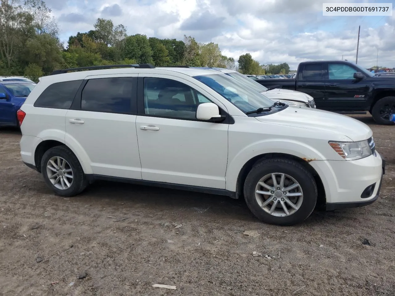 2013 Dodge Journey Sxt VIN: 3C4PDDBG0DT691737 Lot: 72257914