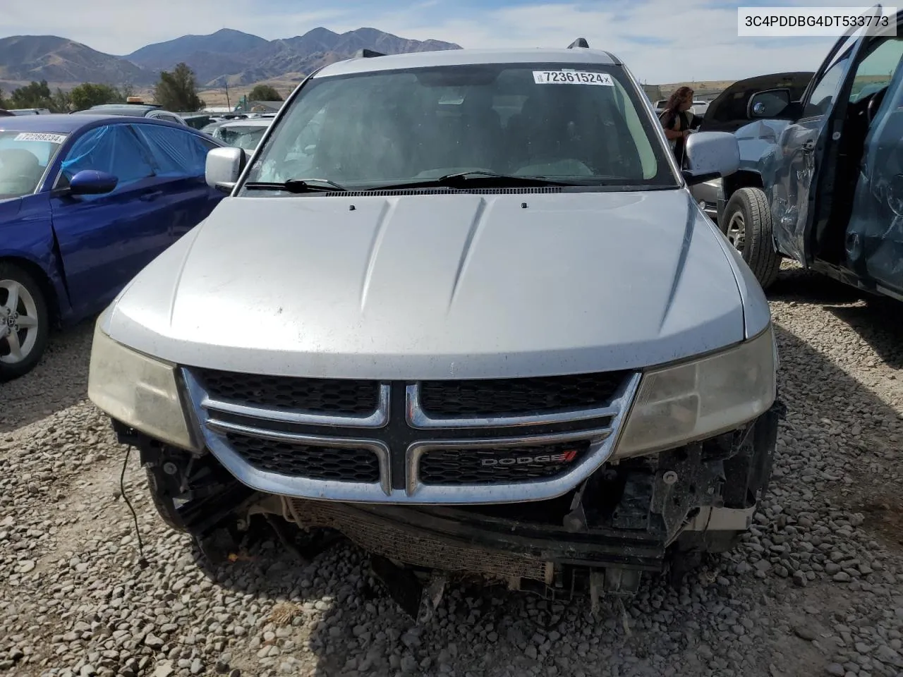 2013 Dodge Journey Sxt VIN: 3C4PDDBG4DT533773 Lot: 72361524