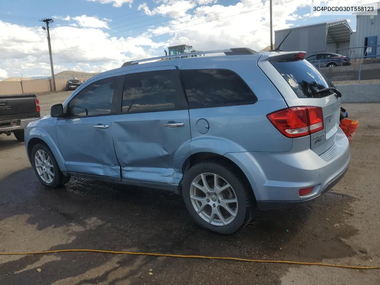 2013 Dodge Journey Crew VIN: 3C4PDCDG3DT558123 Lot: 72418874