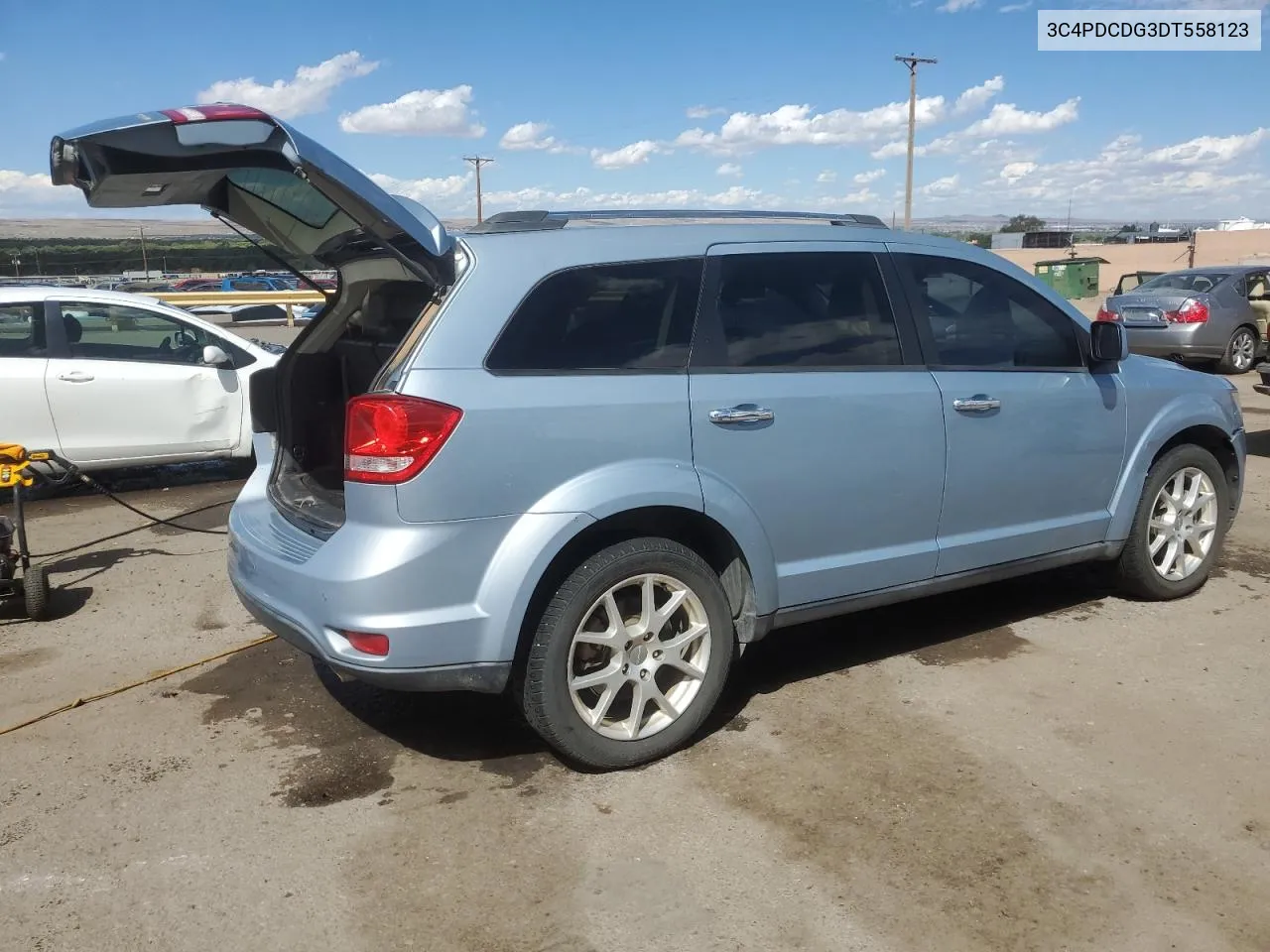 2013 Dodge Journey Crew VIN: 3C4PDCDG3DT558123 Lot: 72418874