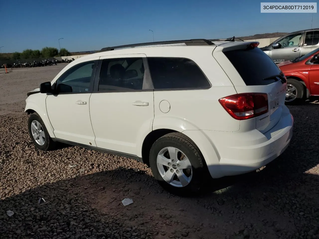 2013 Dodge Journey Se VIN: 3C4PDCAB0DT712019 Lot: 72421874