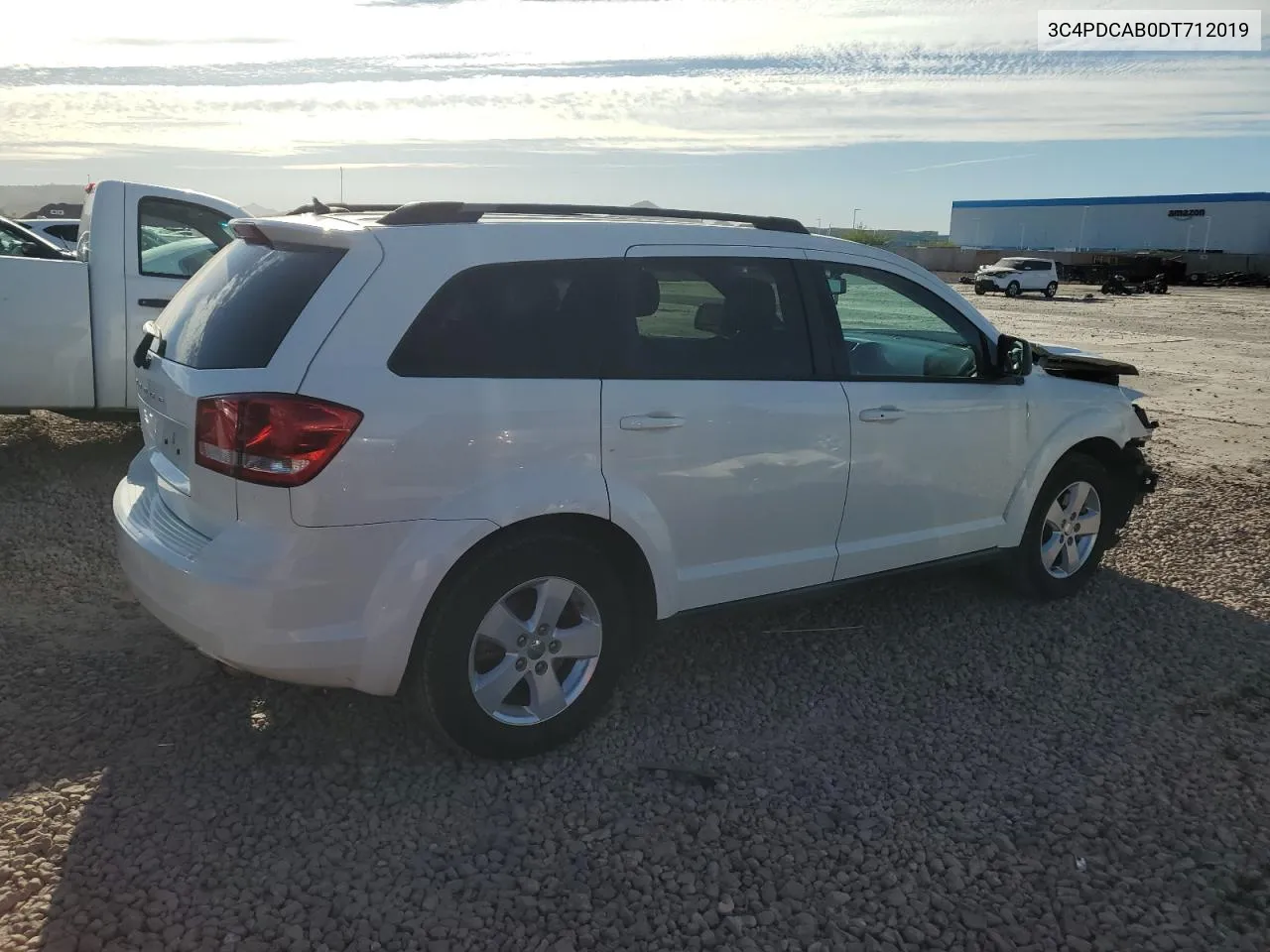 2013 Dodge Journey Se VIN: 3C4PDCAB0DT712019 Lot: 72421874