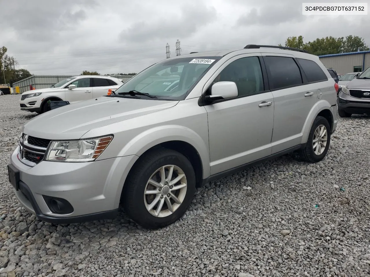 2013 Dodge Journey Sxt VIN: 3C4PDCBG7DT637152 Lot: 72539184