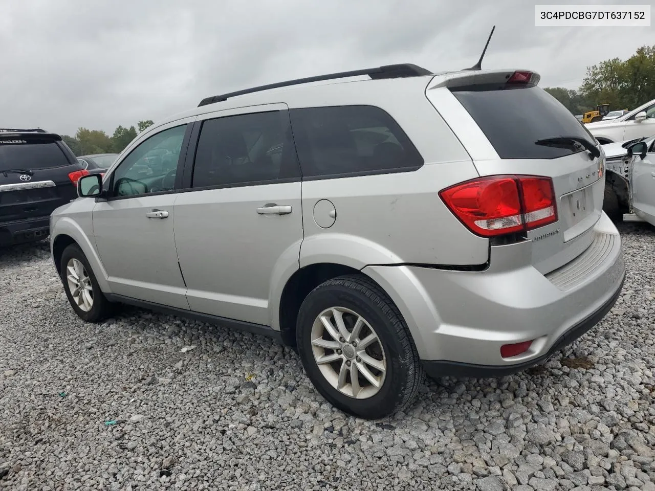 2013 Dodge Journey Sxt VIN: 3C4PDCBG7DT637152 Lot: 72539184