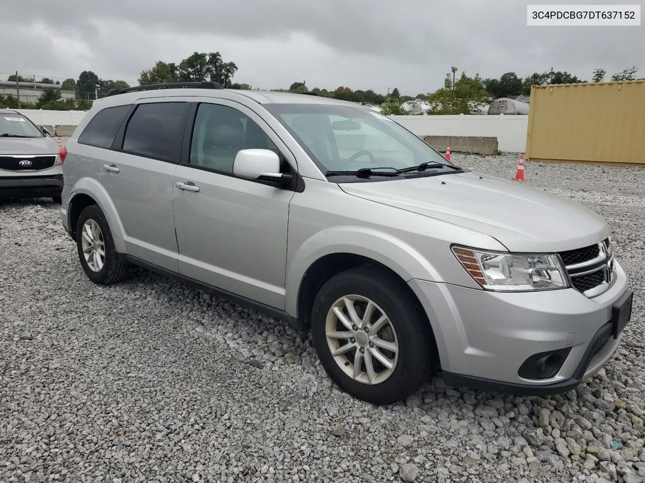 2013 Dodge Journey Sxt VIN: 3C4PDCBG7DT637152 Lot: 72539184