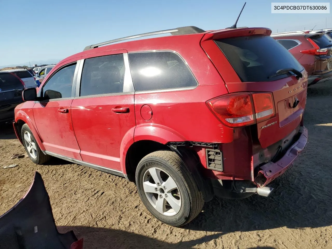 2013 Dodge Journey Sxt VIN: 3C4PDCBG7DT630086 Lot: 72676184