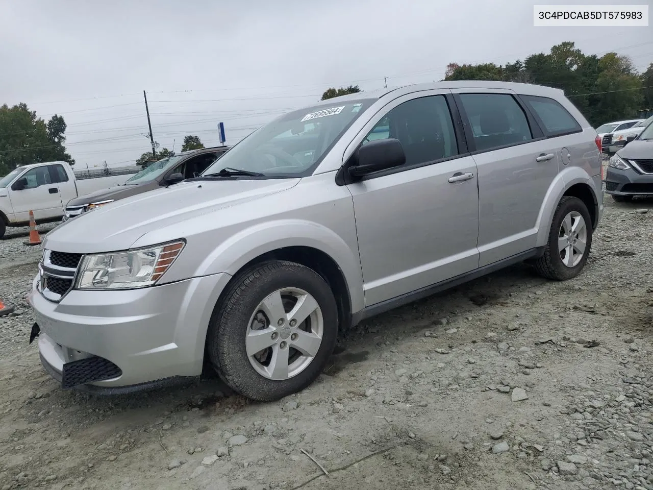 2013 Dodge Journey Se VIN: 3C4PDCAB5DT575983 Lot: 72695564