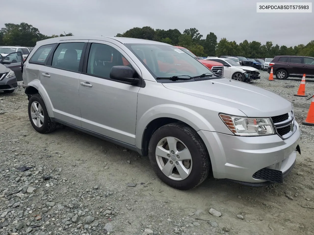 2013 Dodge Journey Se VIN: 3C4PDCAB5DT575983 Lot: 72695564