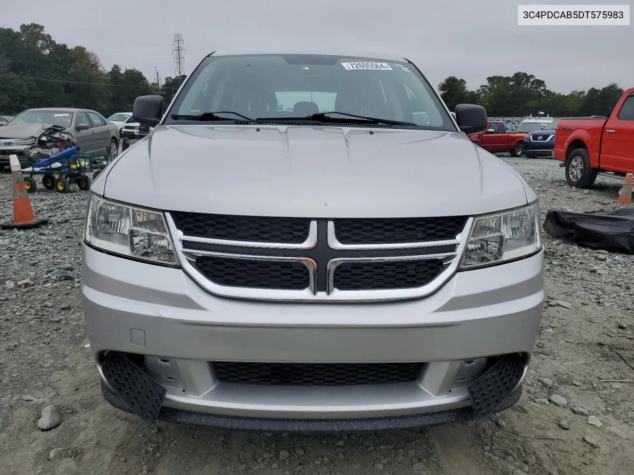 2013 Dodge Journey Se VIN: 3C4PDCAB5DT575983 Lot: 72695564