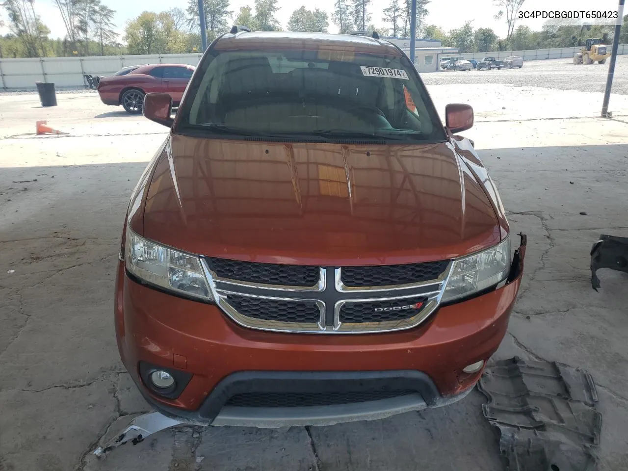 2013 Dodge Journey Sxt VIN: 3C4PDCBG0DT650423 Lot: 72901974