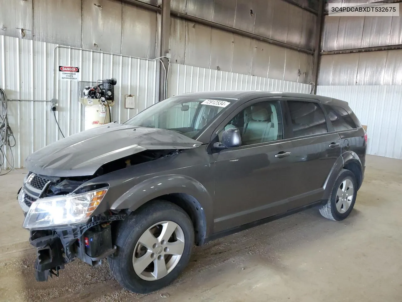 2013 Dodge Journey Se VIN: 3C4PDCABXDT532675 Lot: 72912534