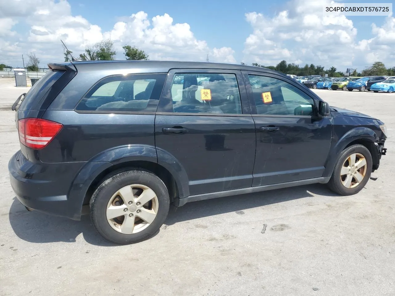 2013 Dodge Journey Se VIN: 3C4PDCABXDT576725 Lot: 73116844