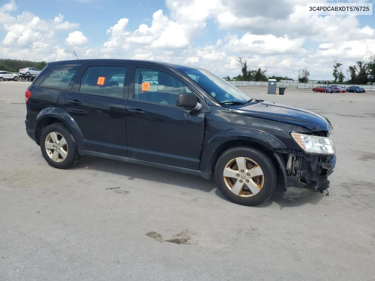 2013 Dodge Journey Se VIN: 3C4PDCABXDT576725 Lot: 73116844