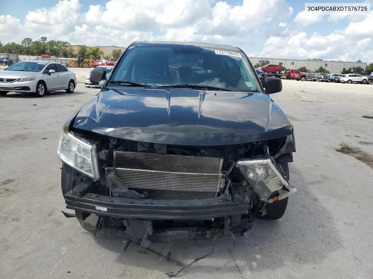 2013 Dodge Journey Se VIN: 3C4PDCABXDT576725 Lot: 73116844