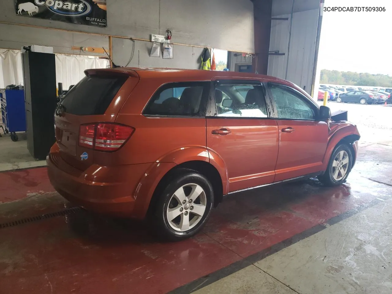 2013 Dodge Journey Se VIN: 3C4PDCAB7DT509306 Lot: 73492124