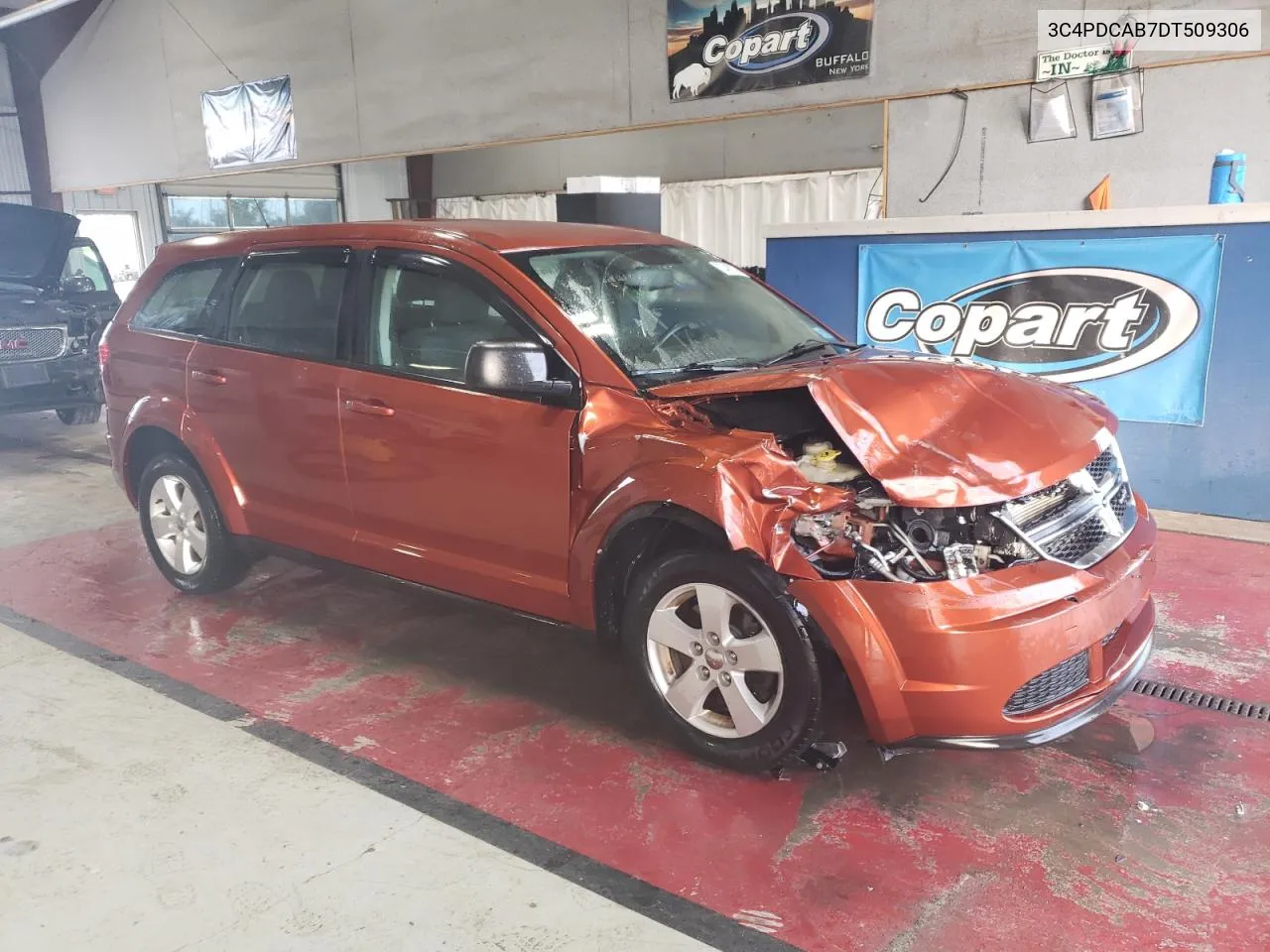 2013 Dodge Journey Se VIN: 3C4PDCAB7DT509306 Lot: 73492124