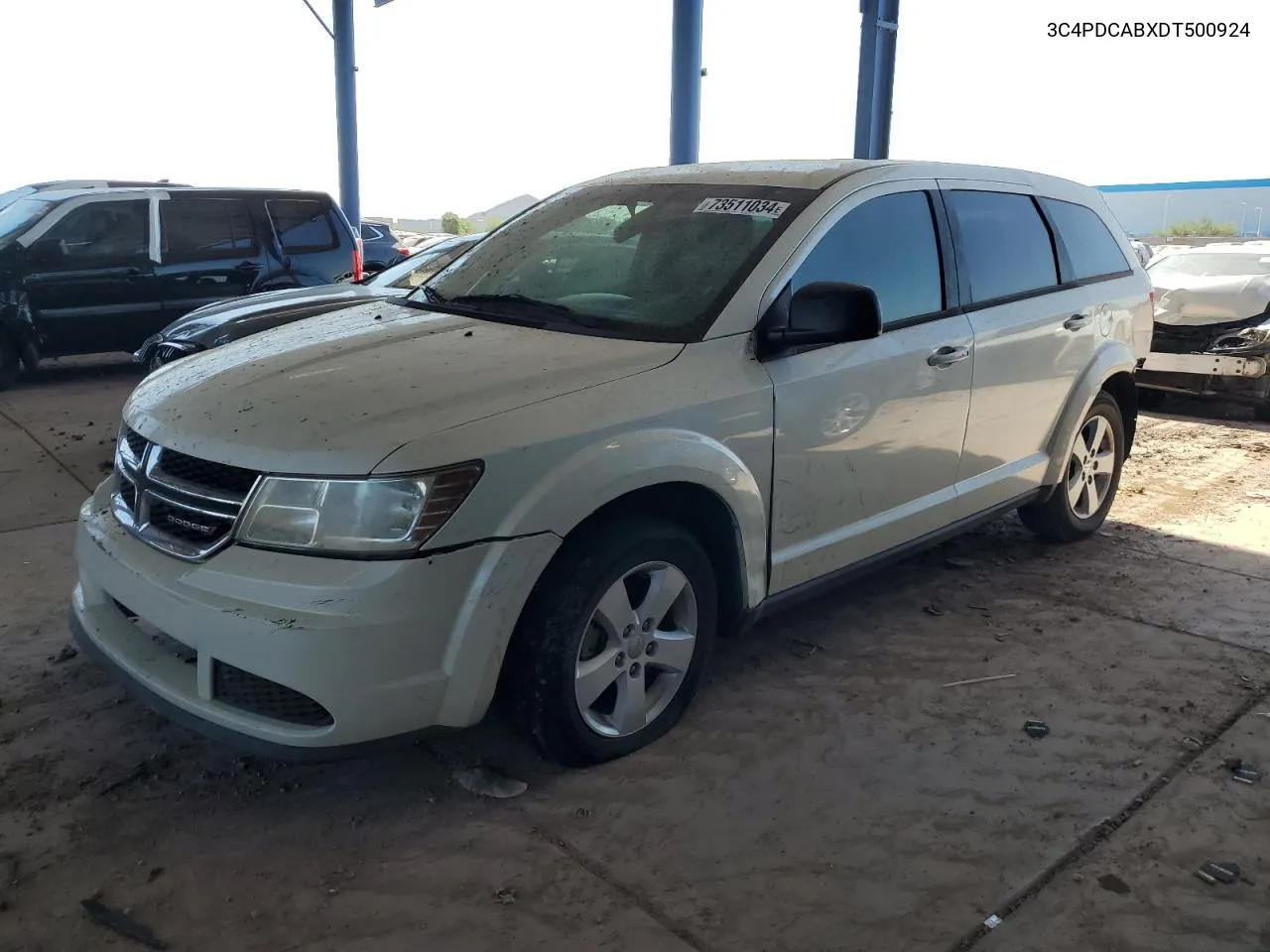 2013 Dodge Journey Se VIN: 3C4PDCABXDT500924 Lot: 73511034