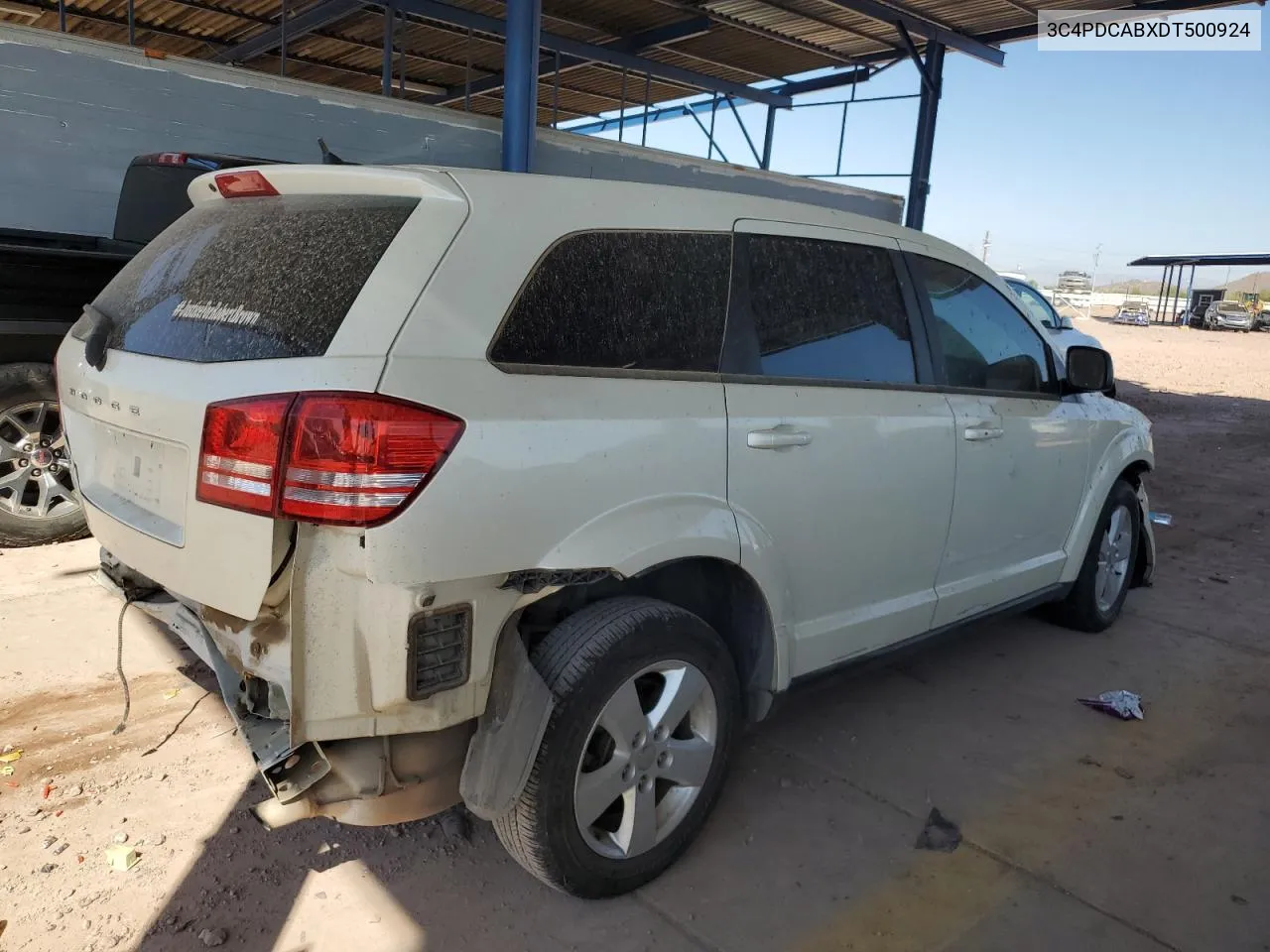 2013 Dodge Journey Se VIN: 3C4PDCABXDT500924 Lot: 73511034