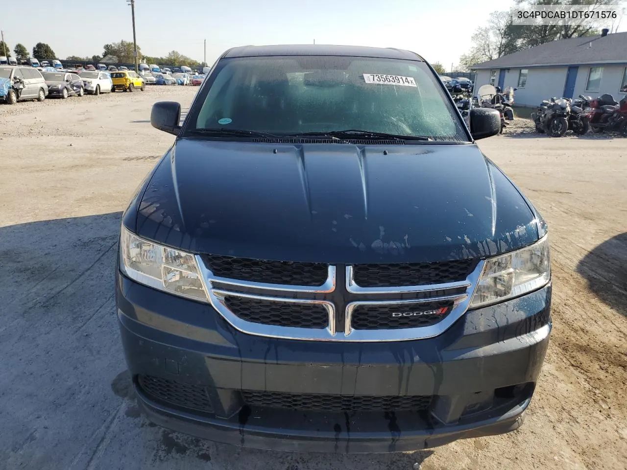 2013 Dodge Journey Se VIN: 3C4PDCAB1DT671576 Lot: 73563914