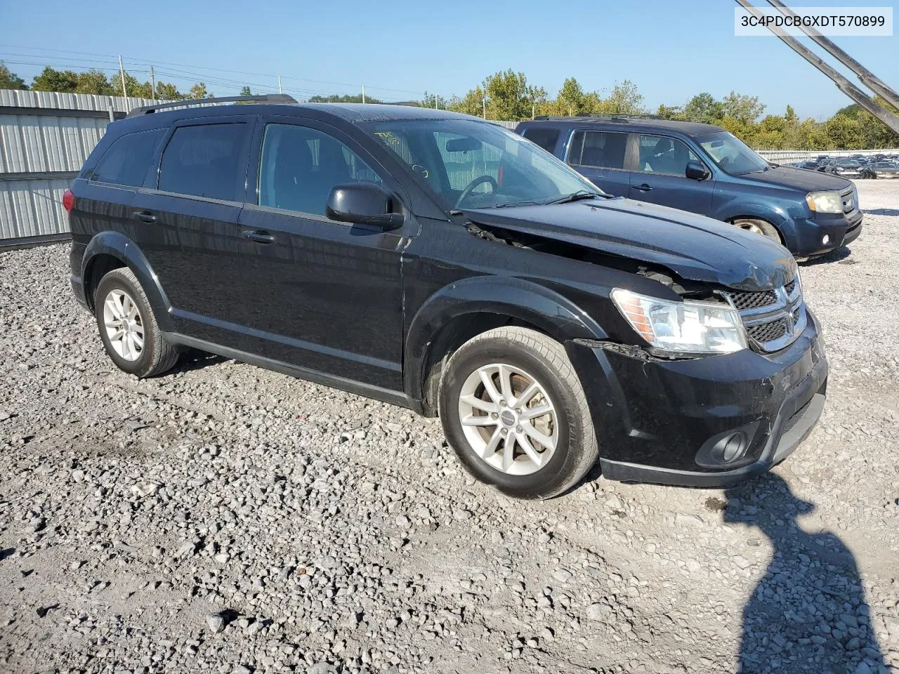 2013 Dodge Journey Sxt VIN: 3C4PDCBGXDT570899 Lot: 73707704