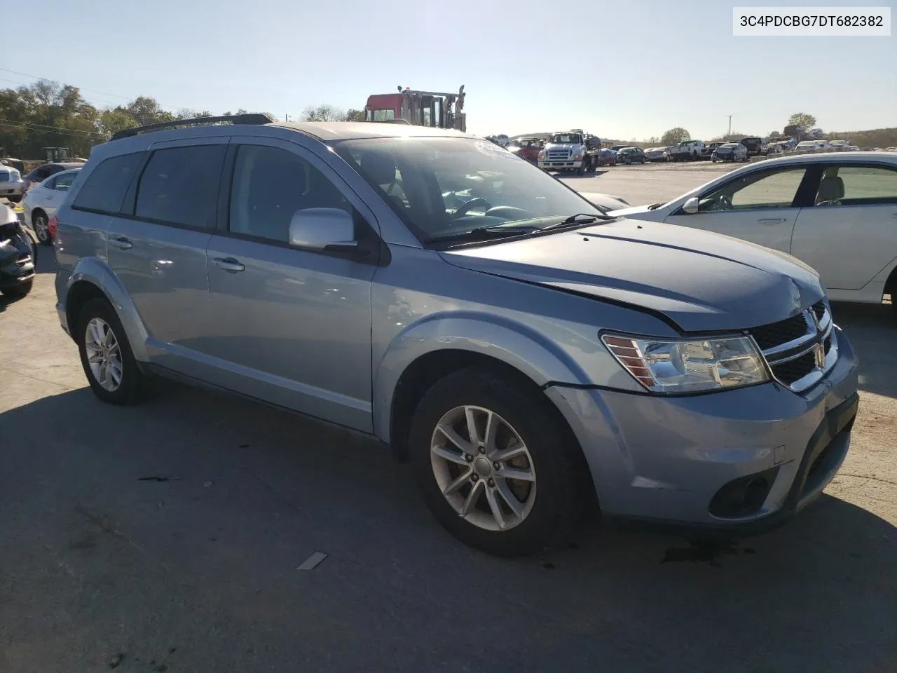 2013 Dodge Journey Sxt VIN: 3C4PDCBG7DT682382 Lot: 74033054