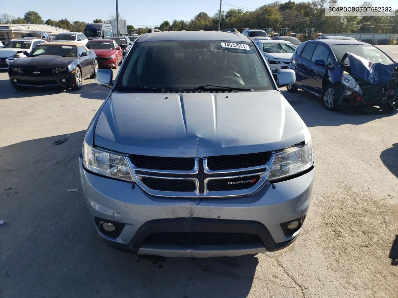 2013 Dodge Journey Sxt VIN: 3C4PDCBG7DT682382 Lot: 74033054