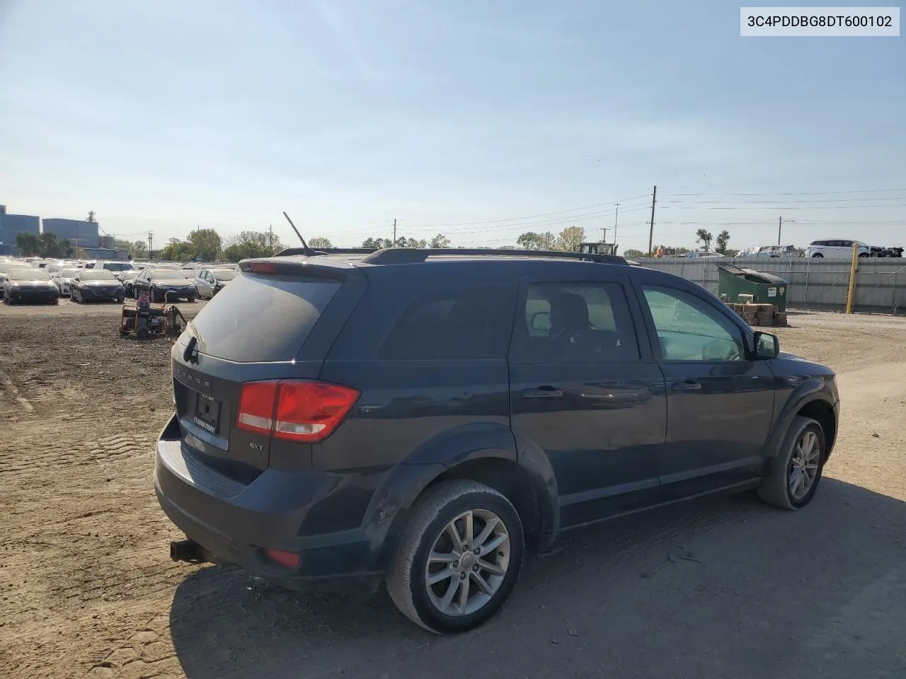 2013 Dodge Journey Sxt VIN: 3C4PDDBG8DT600102 Lot: 74058574