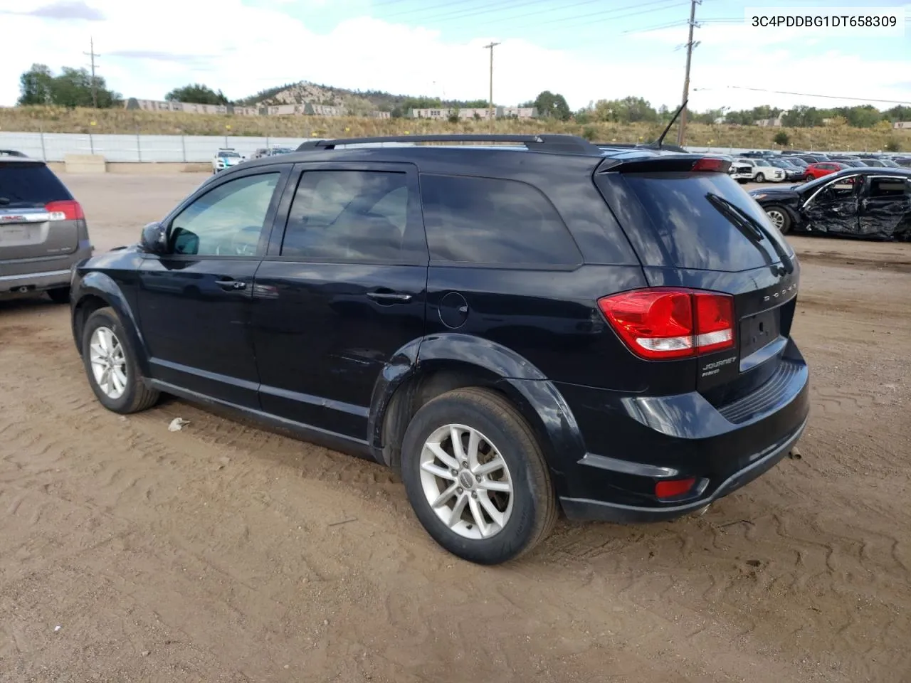 2013 Dodge Journey Sxt VIN: 3C4PDDBG1DT658309 Lot: 74100494