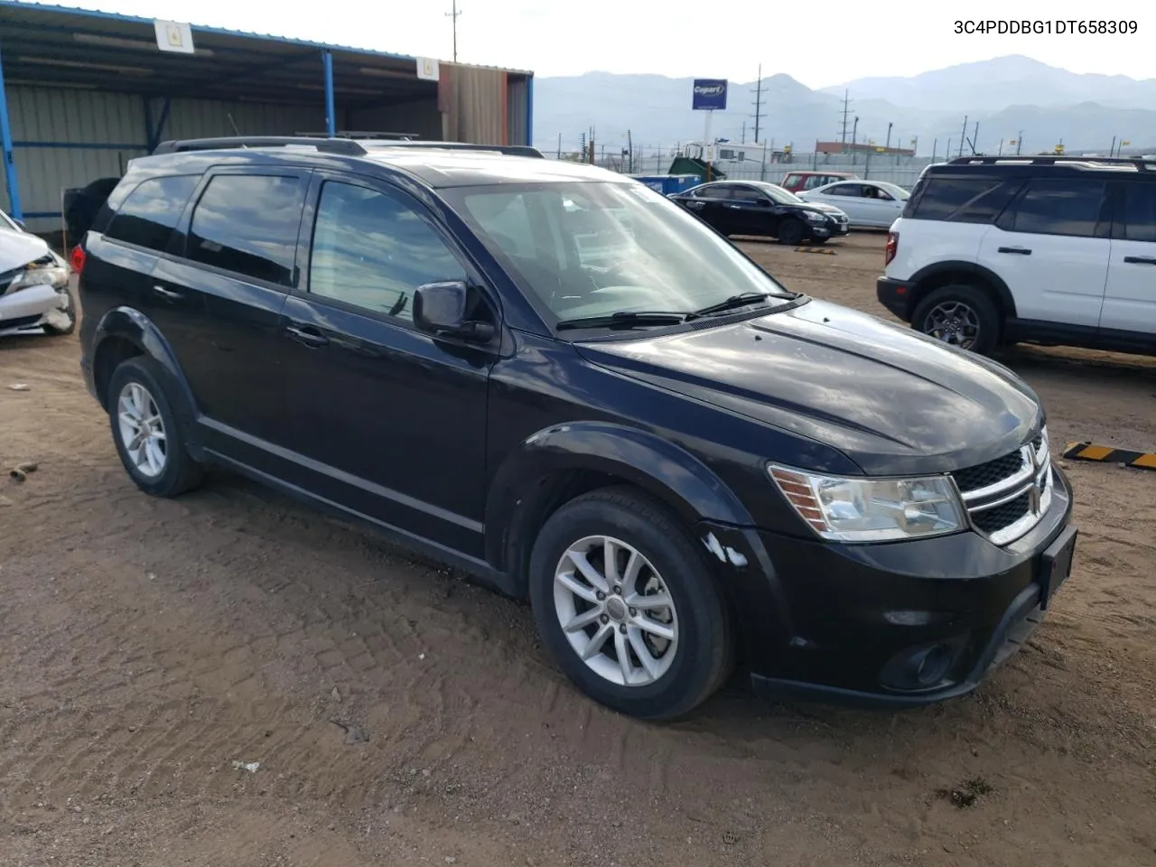 2013 Dodge Journey Sxt VIN: 3C4PDDBG1DT658309 Lot: 74100494