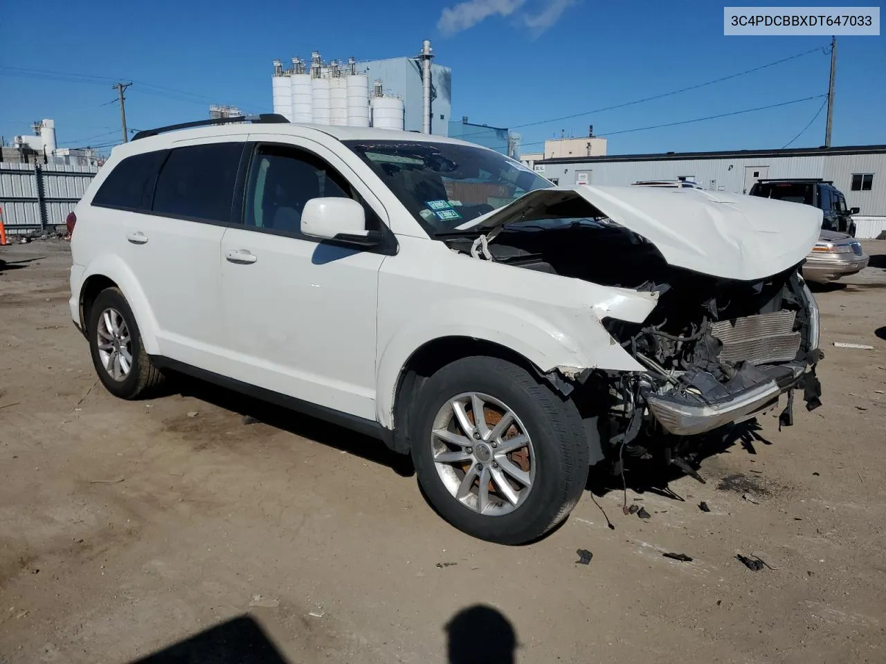 2013 Dodge Journey Sxt VIN: 3C4PDCBBXDT647033 Lot: 74207284