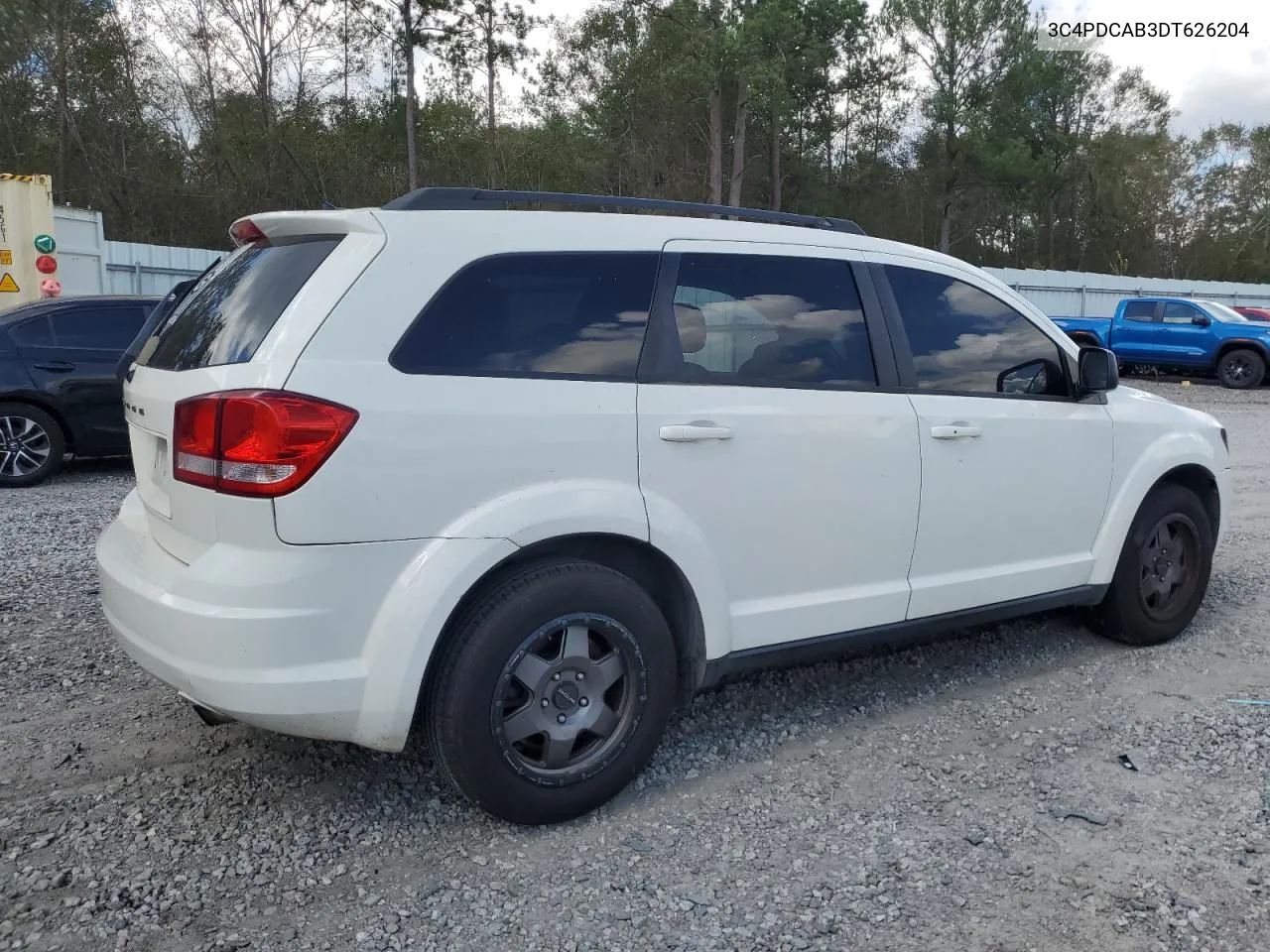 2013 Dodge Journey Se VIN: 3C4PDCAB3DT626204 Lot: 74285894