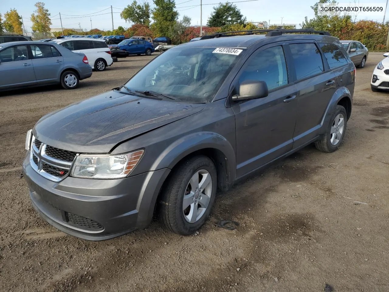 2013 Dodge Journey Se VIN: 3C4PDCABXDT656509 Lot: 74378034