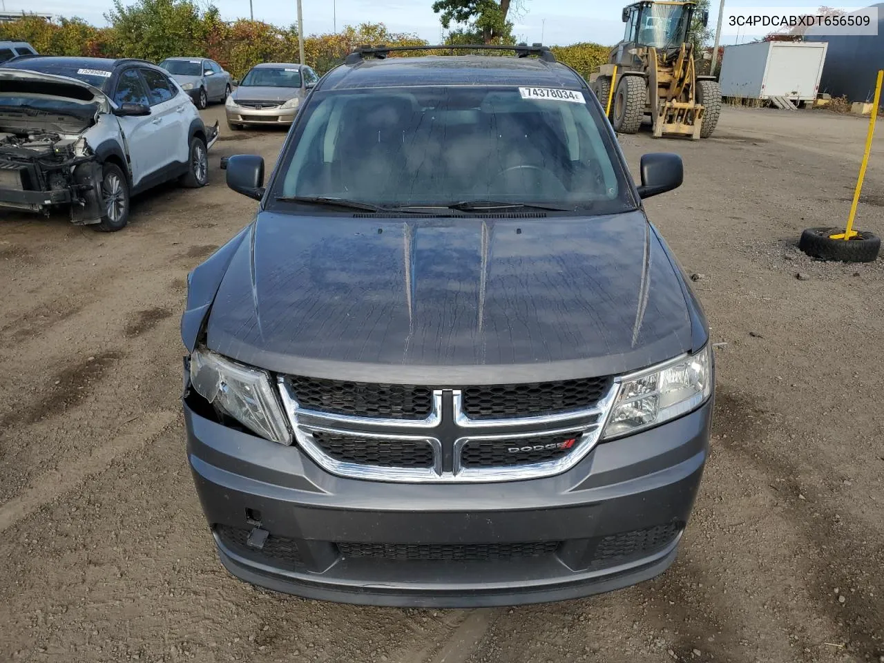 2013 Dodge Journey Se VIN: 3C4PDCABXDT656509 Lot: 74378034