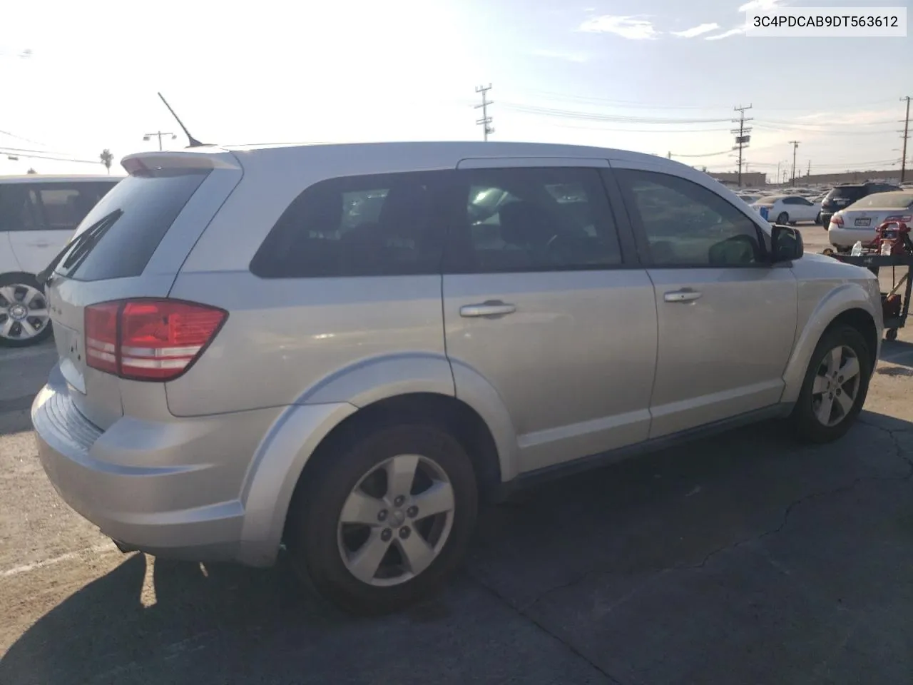 2013 Dodge Journey Se VIN: 3C4PDCAB9DT563612 Lot: 74388174