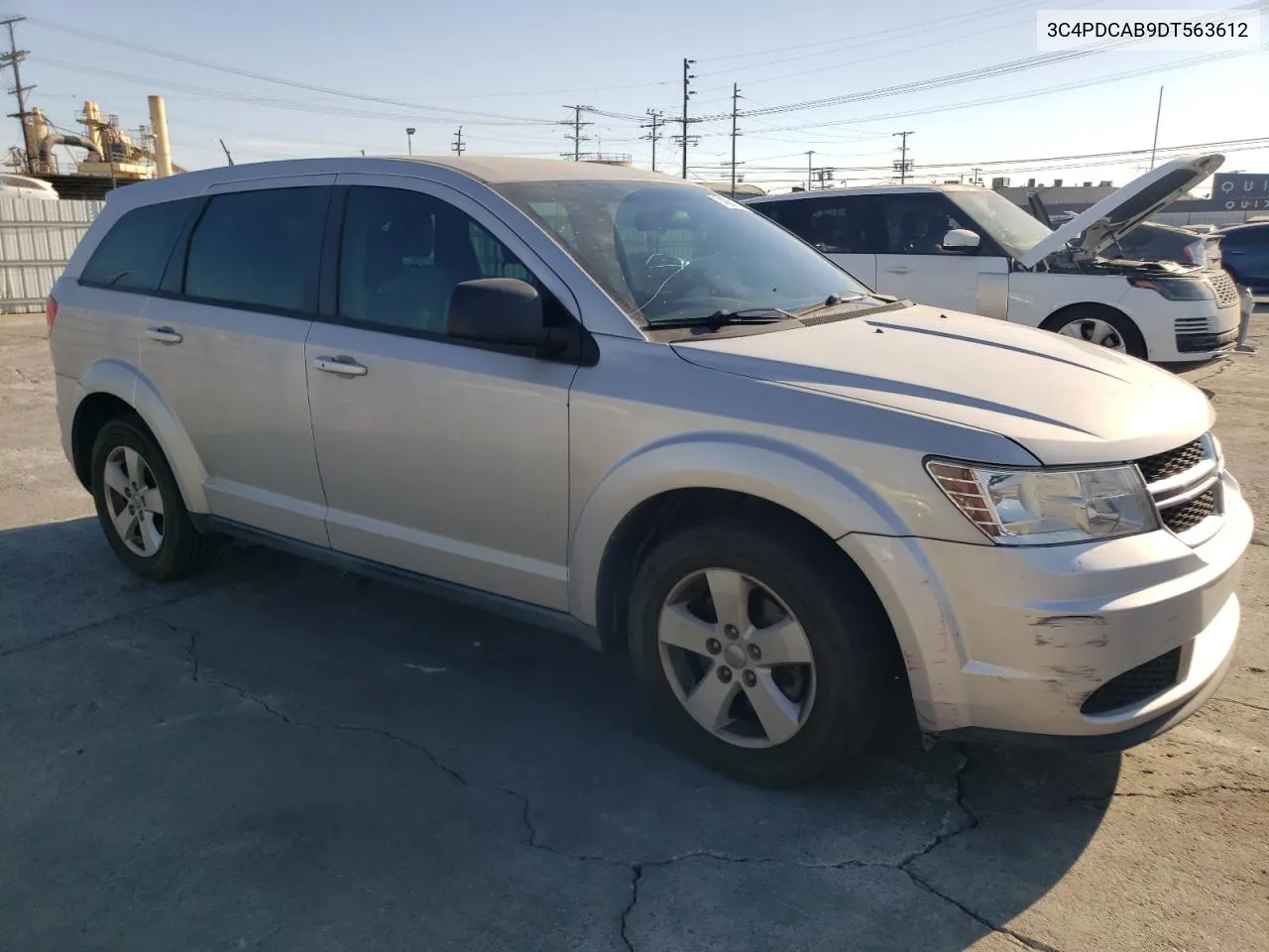 2013 Dodge Journey Se VIN: 3C4PDCAB9DT563612 Lot: 74388174