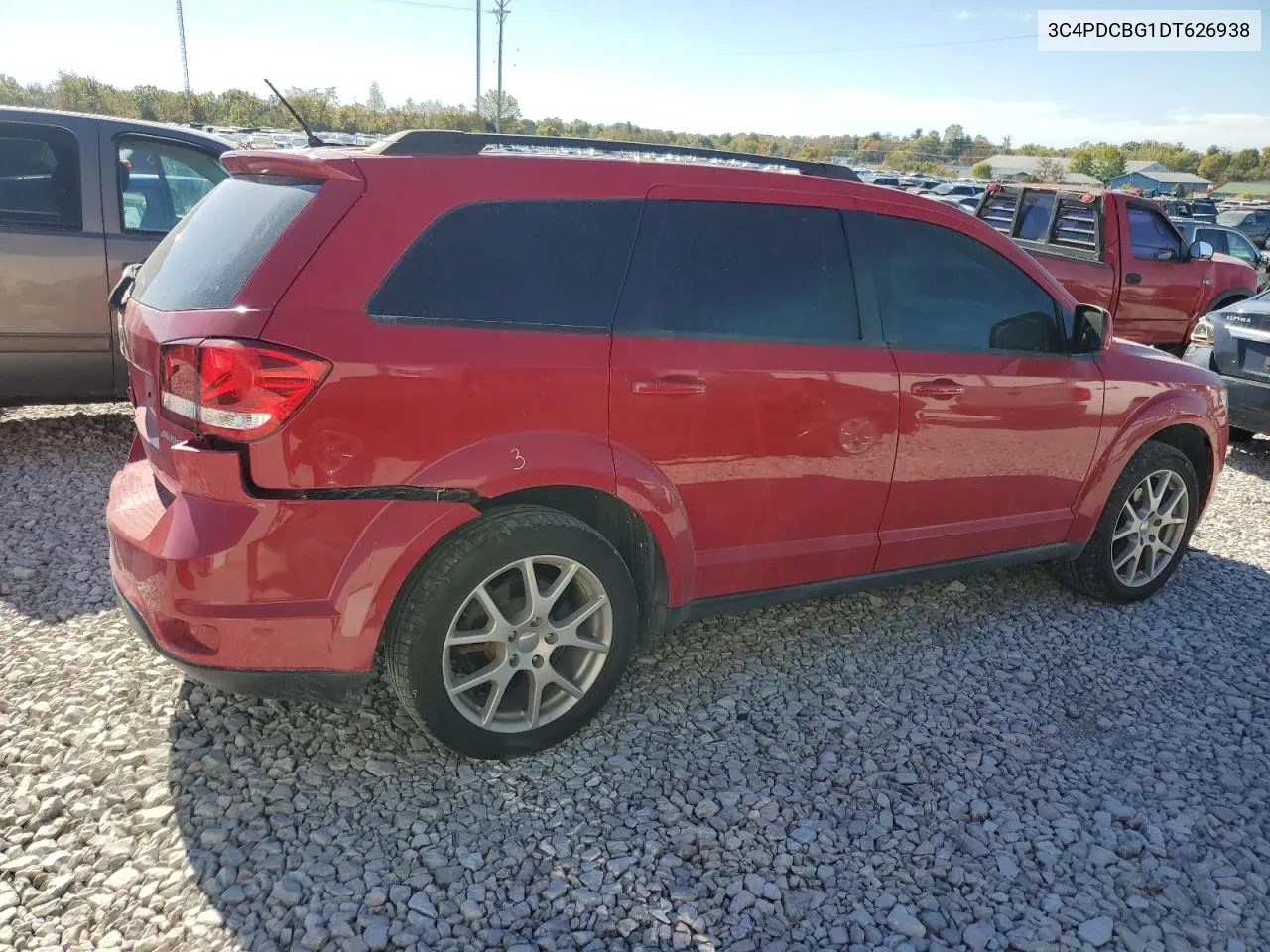 2013 Dodge Journey Sxt VIN: 3C4PDCBG1DT626938 Lot: 74525914