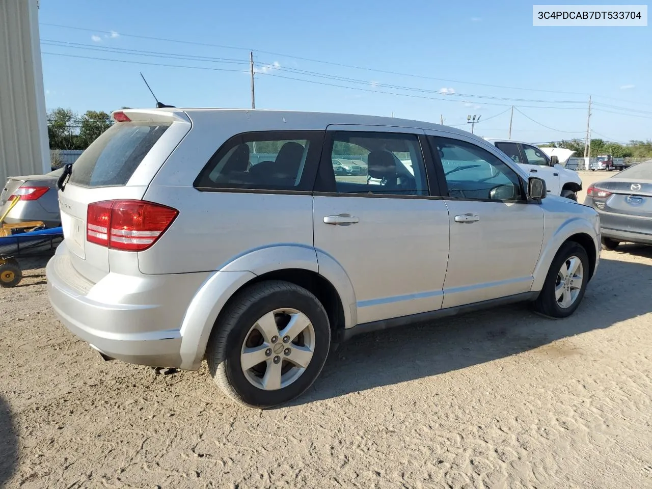 2013 Dodge Journey Se VIN: 3C4PDCAB7DT533704 Lot: 74545854