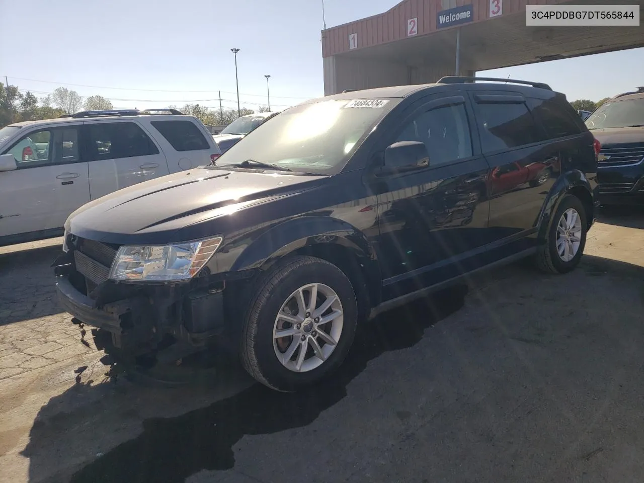 2013 Dodge Journey Sxt VIN: 3C4PDDBG7DT565844 Lot: 74684304