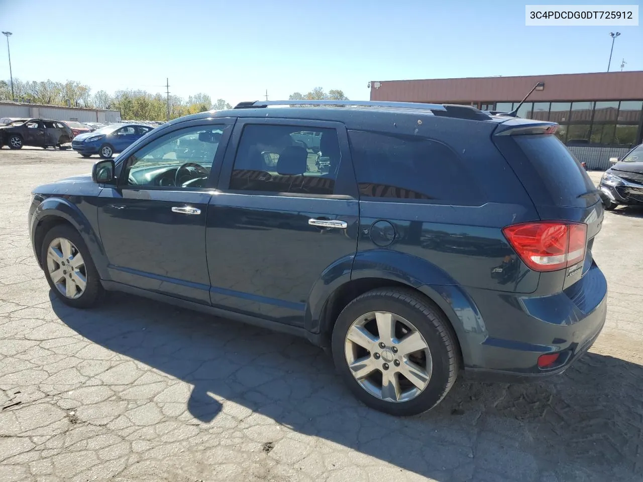 2013 Dodge Journey Crew VIN: 3C4PDCDG0DT725912 Lot: 74913784