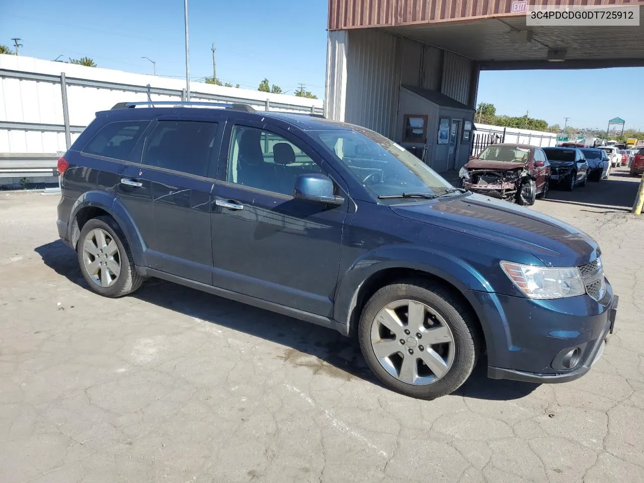 2013 Dodge Journey Crew VIN: 3C4PDCDG0DT725912 Lot: 74913784