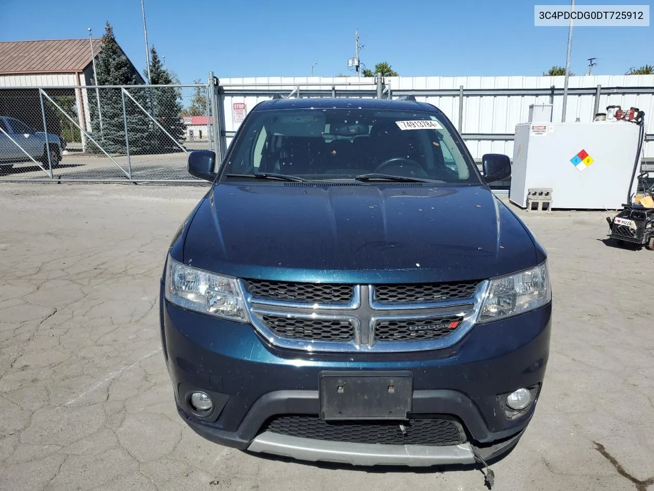 2013 Dodge Journey Crew VIN: 3C4PDCDG0DT725912 Lot: 74913784