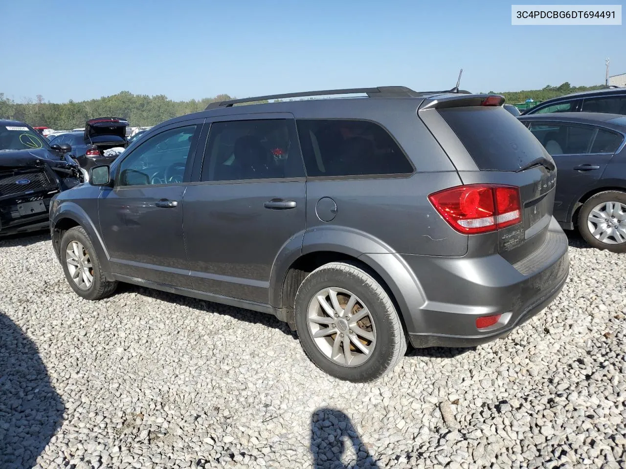 2013 Dodge Journey Sxt VIN: 3C4PDCBG6DT694491 Lot: 74997924